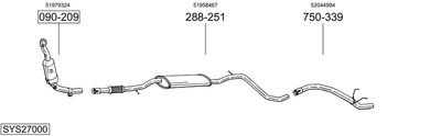 BOSAL SYS27000
