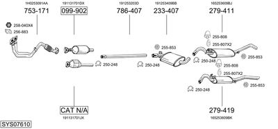 BOSAL SYS07610