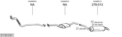 BOSAL SYS03381