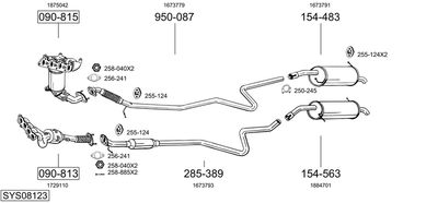 BOSAL SYS08123