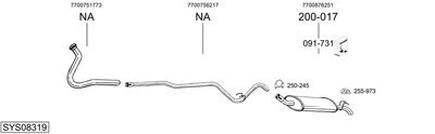 BOSAL SYS08319