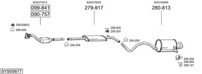 BOSAL SYS05677