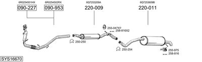BOSAL SYS16670