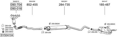 BOSAL SYS04104