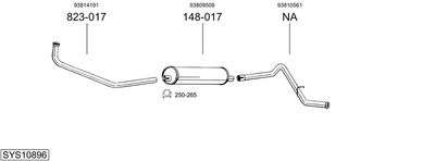 BOSAL SYS10896