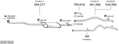 BOSAL SYS11819