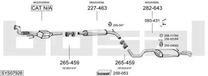 BOSAL SYS07928