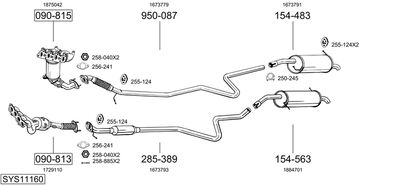 BOSAL SYS11160