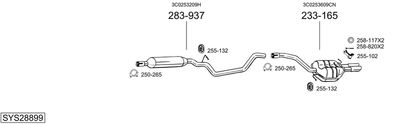 BOSAL SYS28899 BOSAL SYS28899