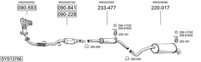 BOSAL SYS13766