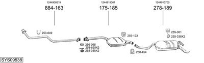 BOSAL SYS09538