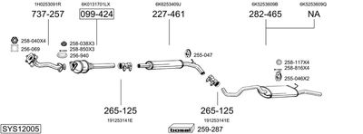 BOSAL SYS12005
