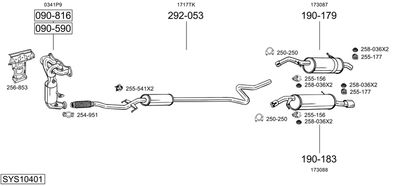 BOSAL SYS10401