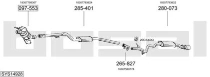 BOSAL SYS14928