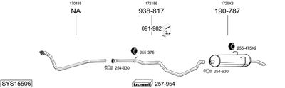 BOSAL SYS15506