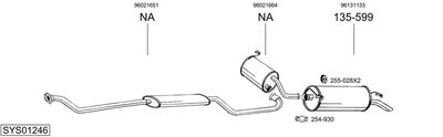 BOSAL SYS01246
