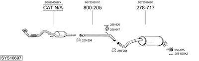 BOSAL SYS10697