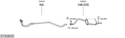 BOSAL SYS08836