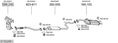 BOSAL SYS02961