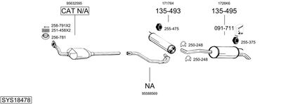 BOSAL SYS18478