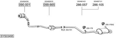 BOSAL SYS03495