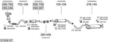BOSAL SYS06197