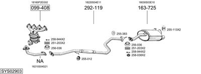 BOSAL SYS02903