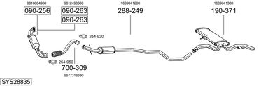 BOSAL SYS28835
