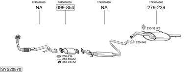 BOSAL SYS20870