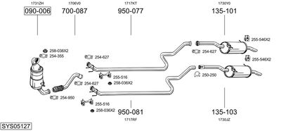 BOSAL SYS05127