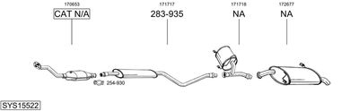 BOSAL SYS15522
