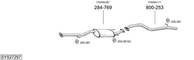 BOSAL SYS27297