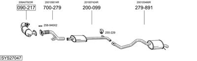 BOSAL SYS27047