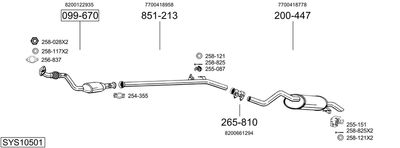 BOSAL SYS10501