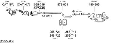 BOSAL SYS04973