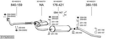 BOSAL SYS20333