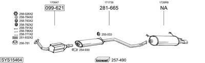 BOSAL SYS15464