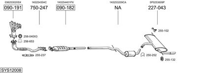 BOSAL SYS12008
