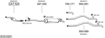 BOSAL SYS14357