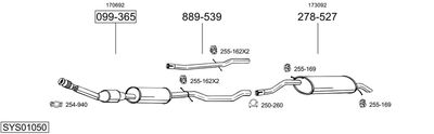 BOSAL SYS01050