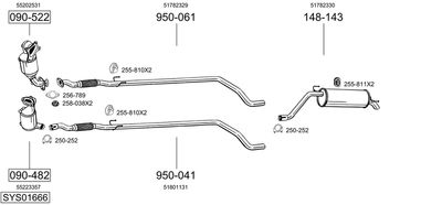 BOSAL SYS01666