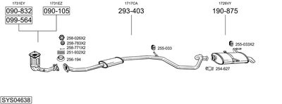 BOSAL SYS04638