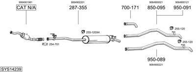 BOSAL SYS14239