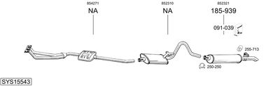 BOSAL SYS15543