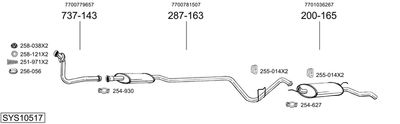 BOSAL SYS10517 BOSAL SYS10517