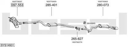 BOSAL SYS14931