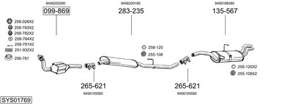 BOSAL SYS01769