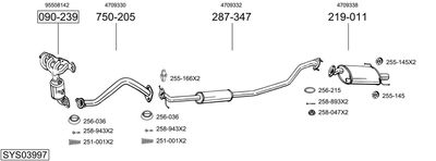 BOSAL SYS03997