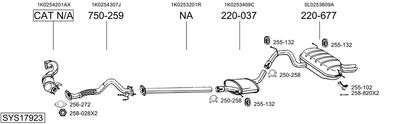 BOSAL SYS17923