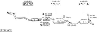 BOSAL SYS03405